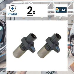 2x ORIGINAL® Fae Impulsgeber, Kurbelwelle für Opel Vectra C Caravan Vectra C