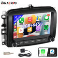 7" Android 13 Autoradio Carplay Für Fiat 500L 2013-2019 GPS Navi WIFI BT 2+64GB