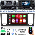 Kamera+ Android13 CarPlay Autoradio Für VW T6 Transporter Multivan GPS Navi WIFI