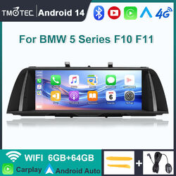 Für BMW F10 F11 CIC 10,25'' Android 13 IPS GPS Navi Carplay 6+64GB Autoradio DSP