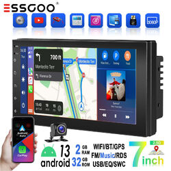 Android 13 Carplay Autoradio 2 DIN 2+32G 7 Zoll GPS NAVI RDS Bluetooth FM Kamera