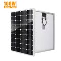 100W Monokristallin Solarmodul Photovoltaik PV 12V Mono Solarpanel 100 Watt