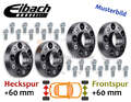 Eibach Pro-Spacer Spurplatten schwarz 60mm p.A. für BMW 5er E60 :: 2001 >> 2010