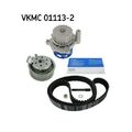 1x Wasserpumpe + Zahnriemensatz SKF VKMC 01113-2 passend für AUDI FIAT FORD