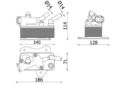 MAHLE Ölkühler, Automatikgetriebe CLC 225 000P für BMW