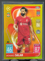 Topps Match Attax Chrome Champions League 21/22 Mohamed Salah Yellow 51/75 