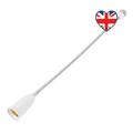 E27-E27 Lampe Flexibler Verlängerungsadapter Konverter Dehnungssockel (49,5 cm)