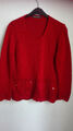 Damen Pullover Rot Marke Denis Tricot Größe M