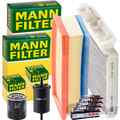 MANN FILTER INSPEKTIONSPAKET passend für 1.6 SCe DACIA DUSTER HS 115 PS