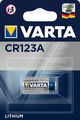 VARTA Professional Batterie CR123A Lithium, 3V, 1600mAh, BRANDNEU