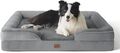 BEDSURE orthopädisches Hundebett Ergonomisches Hundesofa - 89x63 cm Hundecouch