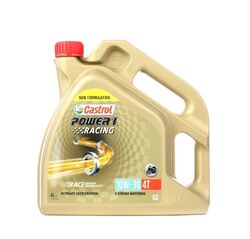 CASTROL Power 1 Racing 4T 10W-30 4 Liter Motoröl Öl Teilsynthetisch Motorradöl