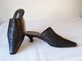 "MARIPE" Gr.37 edel-elegante Pumps/Sabots/Sandalen Leder TOP-Zustand!!!