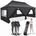 Pavillon Pop Up Faltpavillon 3x3/3x6m Wasserdicht Gartenzelt Partyzelt Pavillion