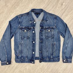 Tommy Hilfiger Jeansjacke 'TRUCKER' blau