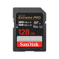 SanDisk 128GB SDXC Extreme Pro R 280MB/s V60 UHS-II Class10 Speicherkarte