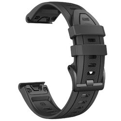 Quickfit Silikon Armband Für Garmin Fenix E 8 7X 7 Solar 6 6X Pro 5 5X Plus Epix