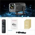 25000LMS Real 4K Projektor1080P Full HD Beamer WiFi LCD Heimkino HDMI Bluetooth