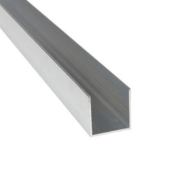 Aluprofil U-Profile U Winkel Aluminiumprofil Alu U Profil Aluminium AlMgSi0,5 ⚡Lieferung in 1-3 Werktagen! Längen bis 2000 mm!⚡