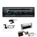 Kenwood KDC-BT760DAB Autoradio DAB Bluetooth für Ford Kuga silber ohne Canbus