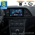 DAB+ 4+64G Android 13 CarPlay Autoradio Navi Kam Für Seat LEON 5F1 5F5 2013-2019