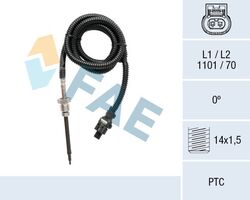 SENSOR ABGASTEMPERATUR FAE FÜR MERCEDES W204 S204 W221 V221 07-14 68022