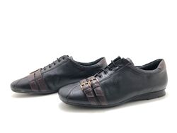 s.Oliver Damen Halbschuhe Gr. 39 Schnürschuhe Freizeitschuh Komfortschuh Schwarz