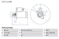 BOSCH Starter Anlasser Startanlage ohne Pfand 0 986 023 660