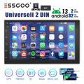 32G Autoradio Android 13 Doppel 2 DIN DAB+ 7 Zoll Carplay GPS Navi RDS BT FM KAM