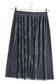 ZARA Faltenrock Damen Gr. DE 36 blau Casual-Look