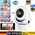 1080P Funk Wlan Überwachungskamera Webcam FHD WIFI-IP Camera Innen IR Nachtsicht