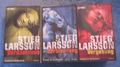 STIEG LARSSON 1-3 Vergebung Verblendung Verdammnis  MILLENNIUM TRILOGIE  3x Buch