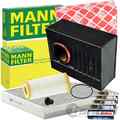 MANN FILTER FILTERSET passend für PORSCHE MACAN 95B 2.0 237+252 PS