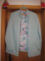 Damen leichte Wende-/Steppjacke, hellblau, Gr. 46 von Atelier Goldner Schnitt