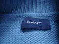 GANT Pullover Stehkragen Langarm Kaschmir himmelblau Gr. XXL