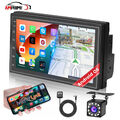 7" Doppel 2 DIN Android 13 Autoradio Bluetooth GPS NAVI WiFi USB FM RDS Kamera