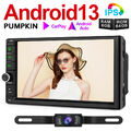 Pumpkin 7" Android 13 Autoradio 2 DIN GPS Navi 4GB 64GB DAB Bluetooth RDS+Kamera