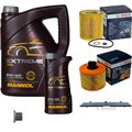 BOSCH Inspektionspaket 6 L MANNOL Extreme 5W-40 für BMW 3er 325i 330i 325xi