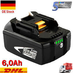 4x Für  Makita Akku 18V 6Ah 5Ah 3Ah 9Ah BL1860B BL1850B BL1840B BL1830B