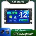 Android 12 Autoradio Für Universal Car DVD Player 2 Din GPS Navi Carplay DSP DAB