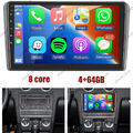 4+64GB Für Audi A3 S3 RS3 2008-2012 Android 13 Autoradio GPS 4G WIFI CarPlay BT