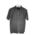 Polo by Ralph lauren Poloshirt Herren Gr. M Schwarz Grau Roter Reiter Small Pony