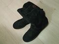 BRUNO ?Premi? ?Banani? Stiefel Wildleder Schwarz Gr 41 NAGELNEU