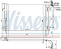 NISSENS Kondensator, Klimaanlage  u.a. für SEAT, VW