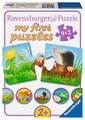 Ravensburger Kinderpuzzle - 07313 Tiere im Garten - my first puzzle mit 9x2 Teil