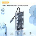 IDSONIX Multiport USBC Hub Adapter HDMI4K USB3.0 Micro SD für PC Macbook 4-11IN1