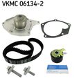 SKF Wasserpumpe + Zahnriemensatz VKMC 06134-2 für DACIA DUSTER RENAULT LOGAN K9K