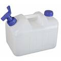 Wasserkanister mit Hahn 10 Liter HDPE Frischwasser Kanister Camping Outdoor