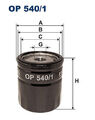 FILTRON OP 540/1 ÖLFILTER FÜR  ALPINE ARO CITROËN DAF DAIHATSU DERWAYS DS FIAT F