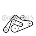 Original CONTINENTAL CTAM Keilrippenriemensatz 6PK2404K1 für Audi Skoda VW